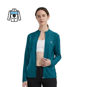 MAGCOMSEN Women's UPF 50+ Lightweight Athletic Jacket